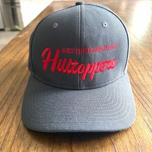 Nike WKU Western Kentucky Hilltoppers Gray Baseball Cap with Red Script